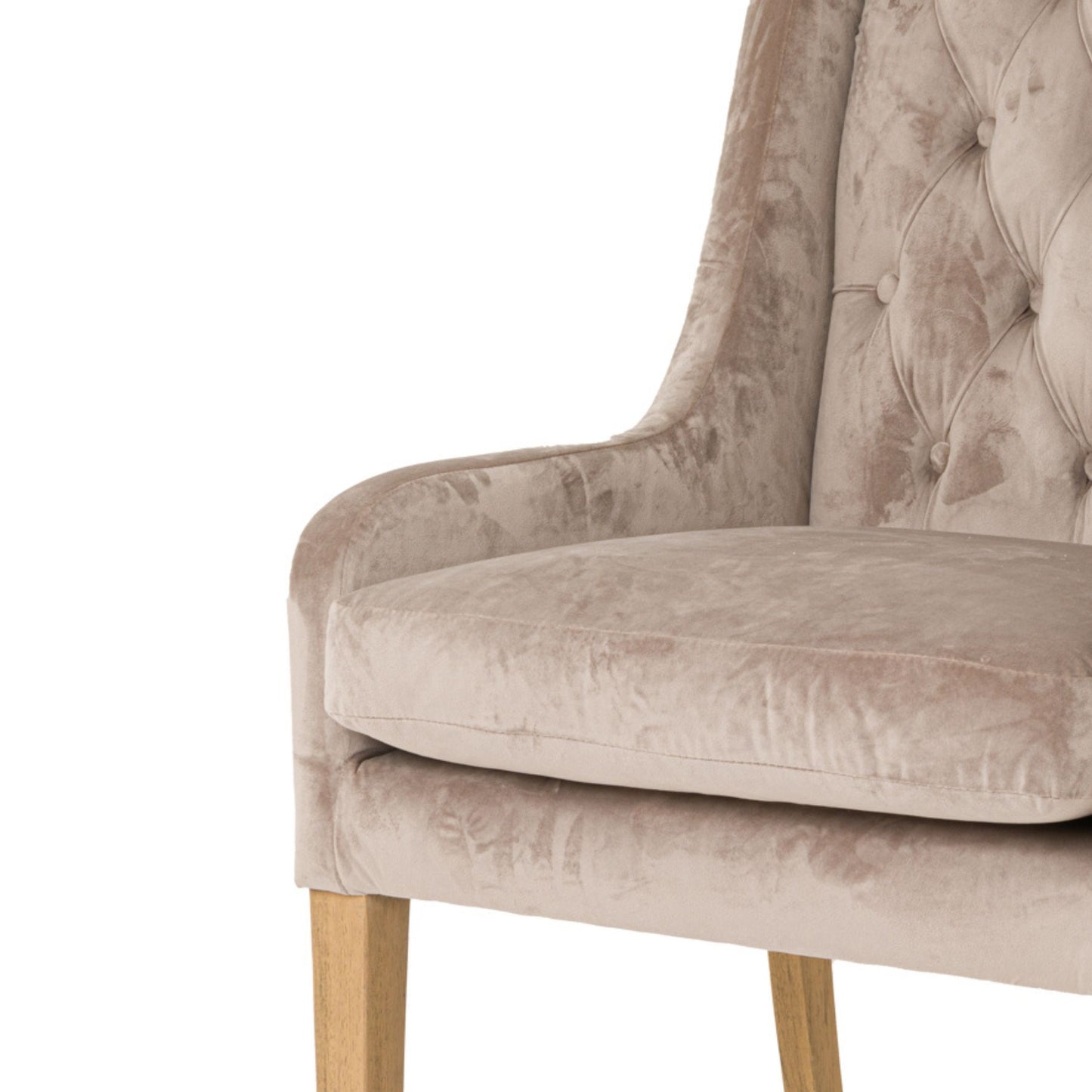 Henley Luxury Large Button Pressed Dining Chair