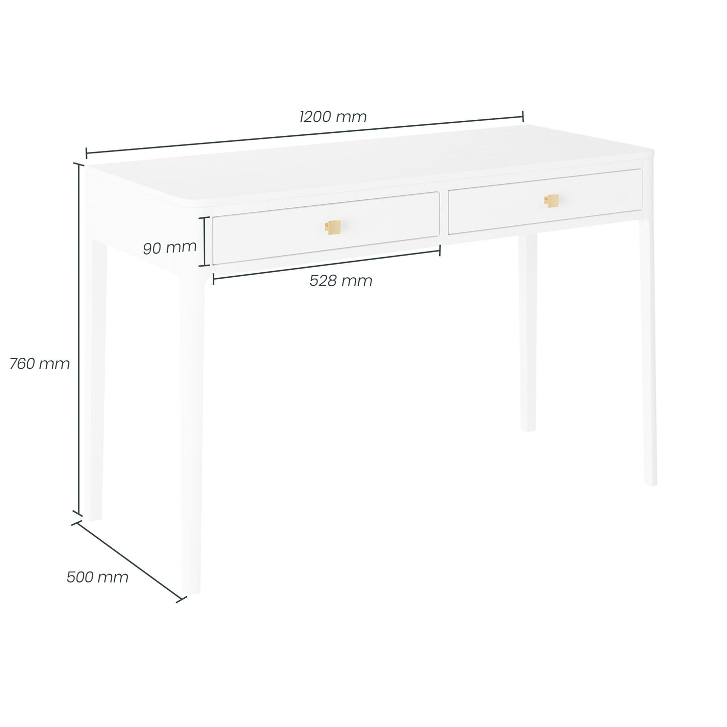 Abberley Console White