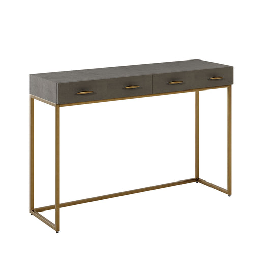 Hampton Console Grey Shagreen