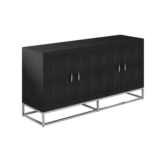 Hampton Sideboard Black Shagreen